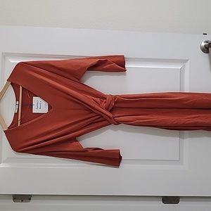 ZARA Midi wrap dress